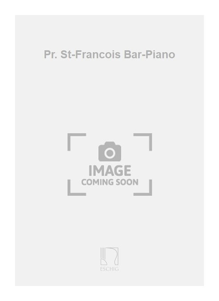 Pr. St-Francois Bar-Piano